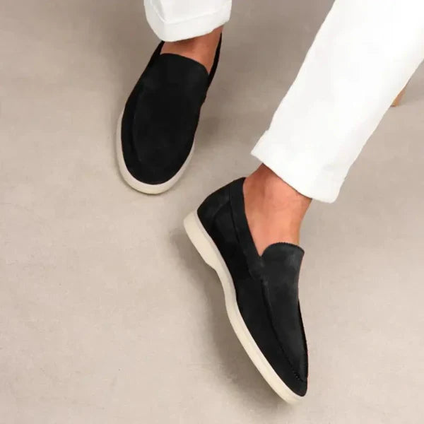 Loafer de Camurça Casual Salvatore