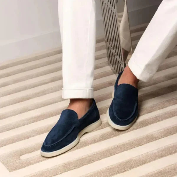 Loafer de Camurça Casual Salvatore