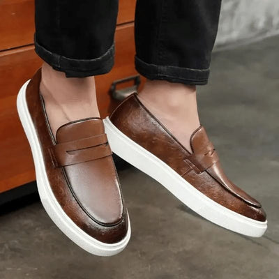 Loafer Casual Couro Domenico