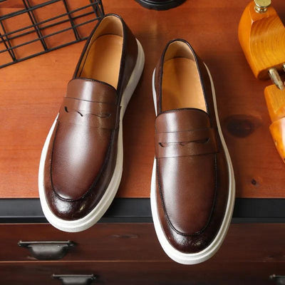 Loafer Casual Couro Domenico