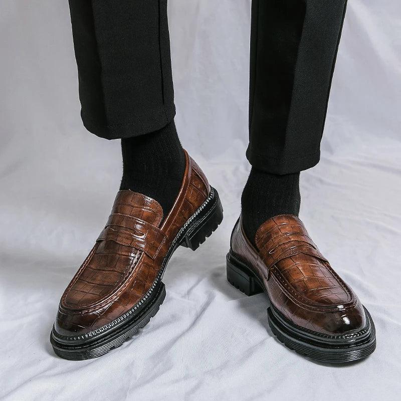 Loafer de Couro Baldini